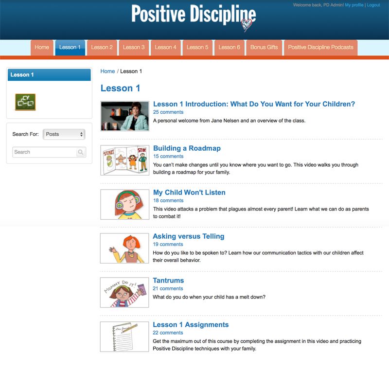 Positive Discipline Online Parenting Class | Positive ...